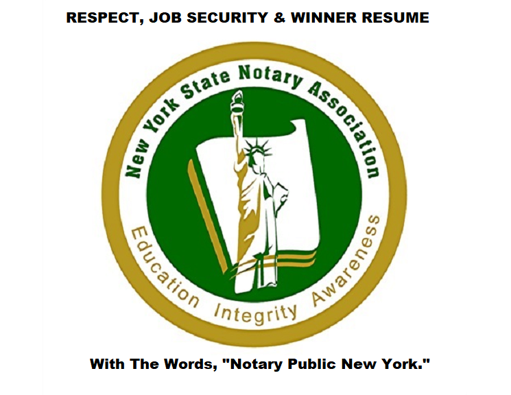 Notary Public License New York egeagle